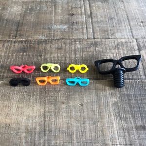 Umbra Wine glass markers & Wine bottle stopper